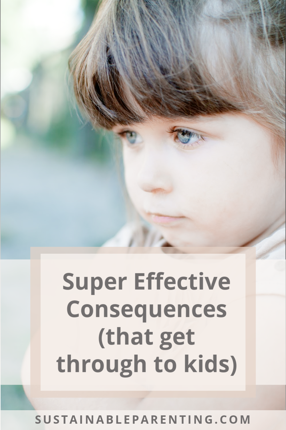 Effective Consequences for kids